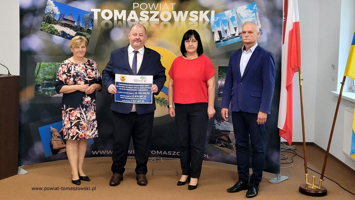 Blisko 13 milionów dofinansowania na rozbudowę drogi Wólka Jagielczyńska – Krzemienica