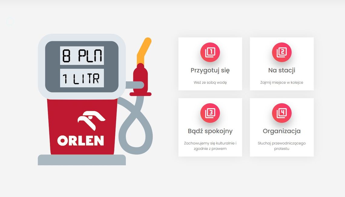 Blokujemy Orlen?  Wszystko przez ceny paliw