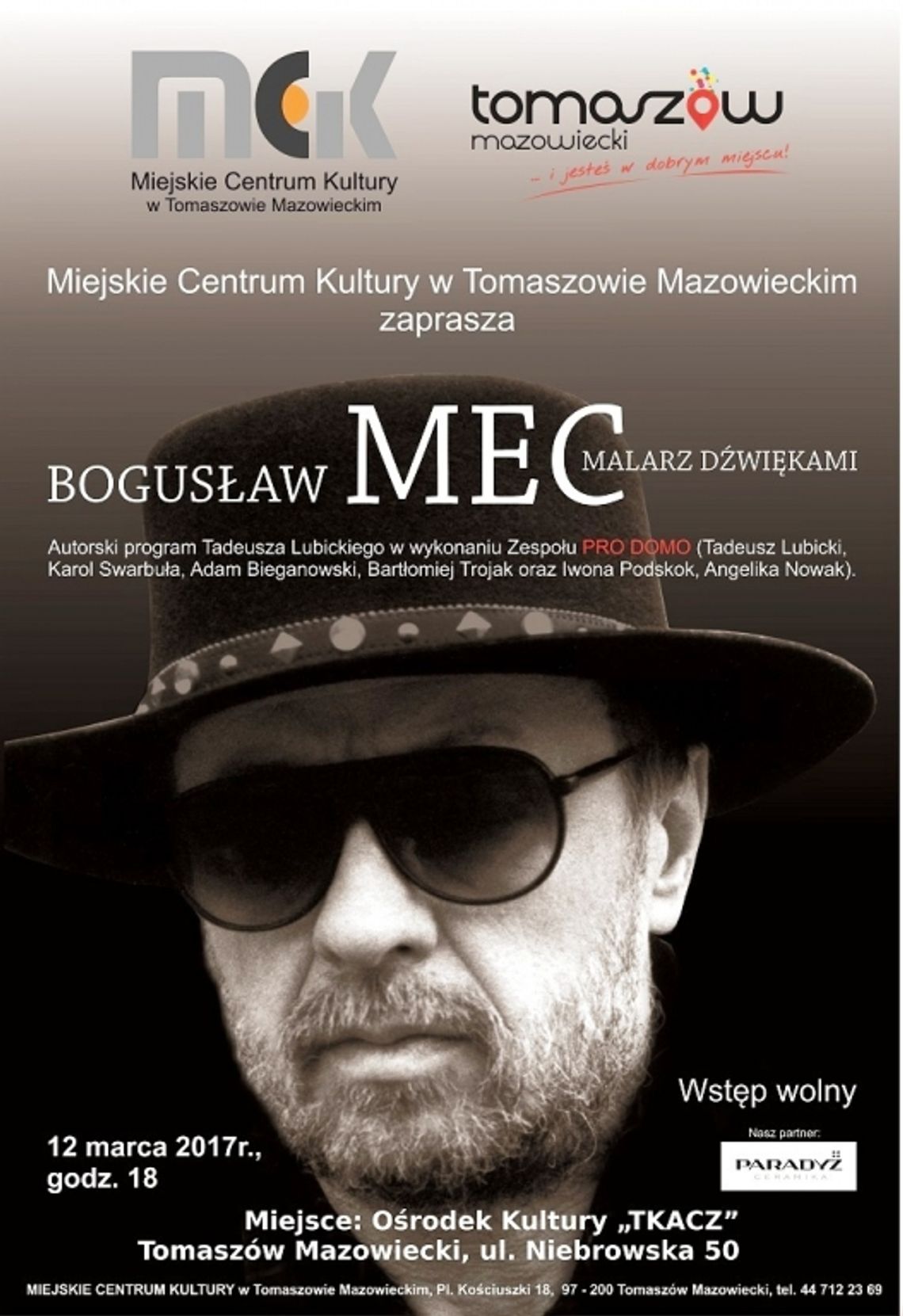 &quot;Bogusław Mec - malarz dźwiękami
