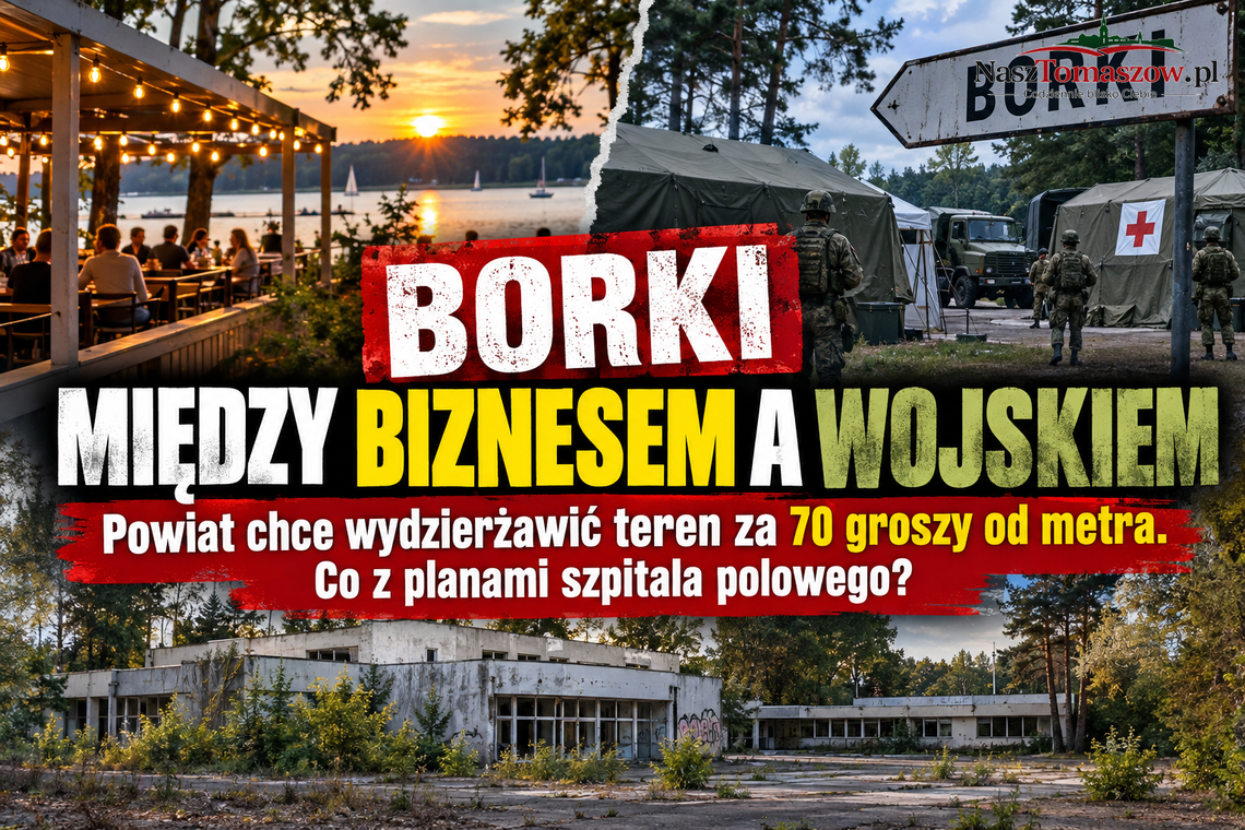 Borki między biznesem a wojskiem. Powiat chce wydzierżawić teren za 70 groszy od metra. Co z planami szpitala polowego? Borki między biznesem a wojskiem. Powiat chce wydzierżawić teren za 70 groszy od metra. Co z planami szpitala polowego?