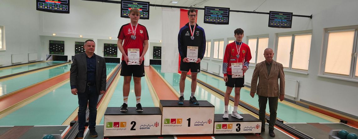 Brąz z Gostynia. Młody zawodnik Pilicy Tomaszów na podium Mistrzostw Polski