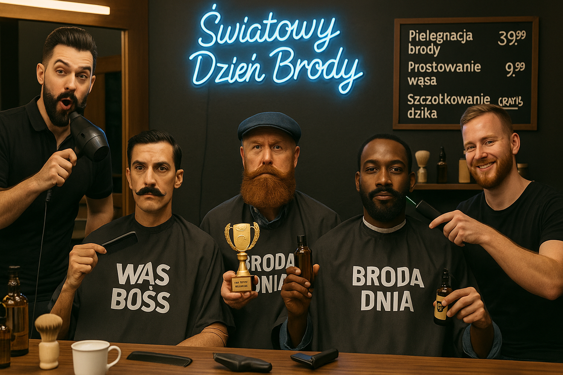 Broda jako symbol stylu: Jak odpowiednia pielęgnacja wpływa na Twoją osobowość i pewność siebie? Świętuj Światowy Dzień Brody!