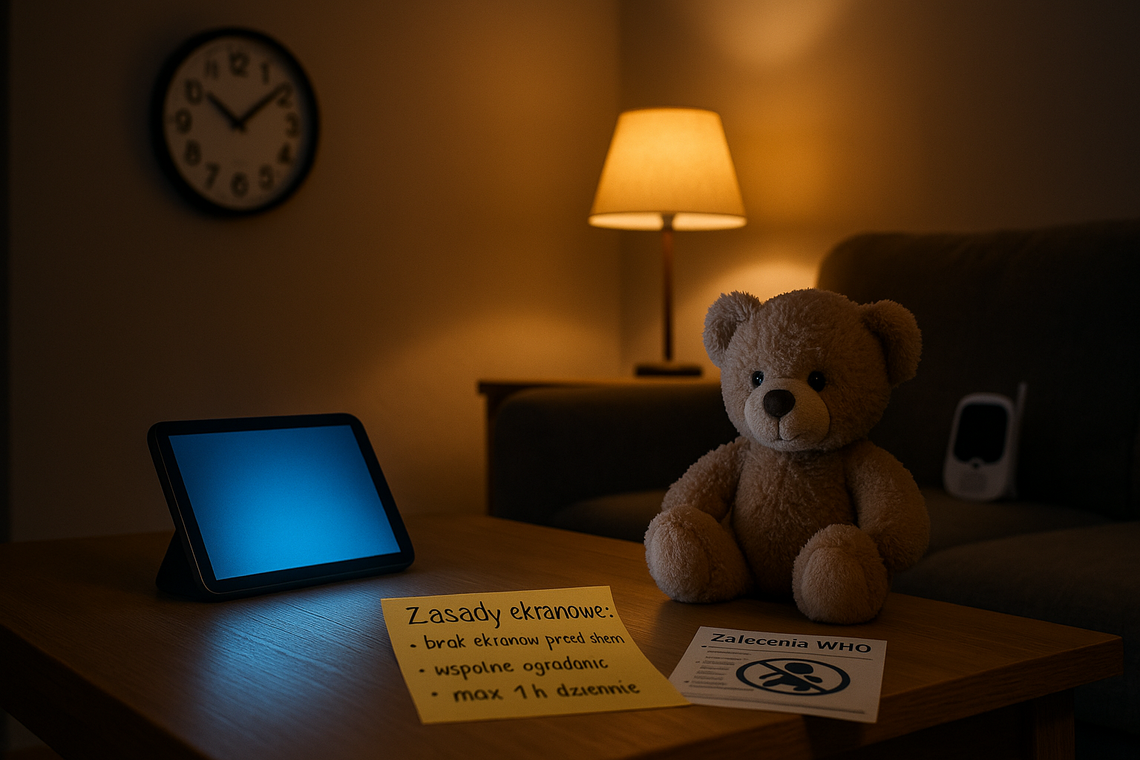 Brzdąc w sieci 3.0: polskie przedszkolaki spędzają przed ekranem więcej niż zaleca WHO