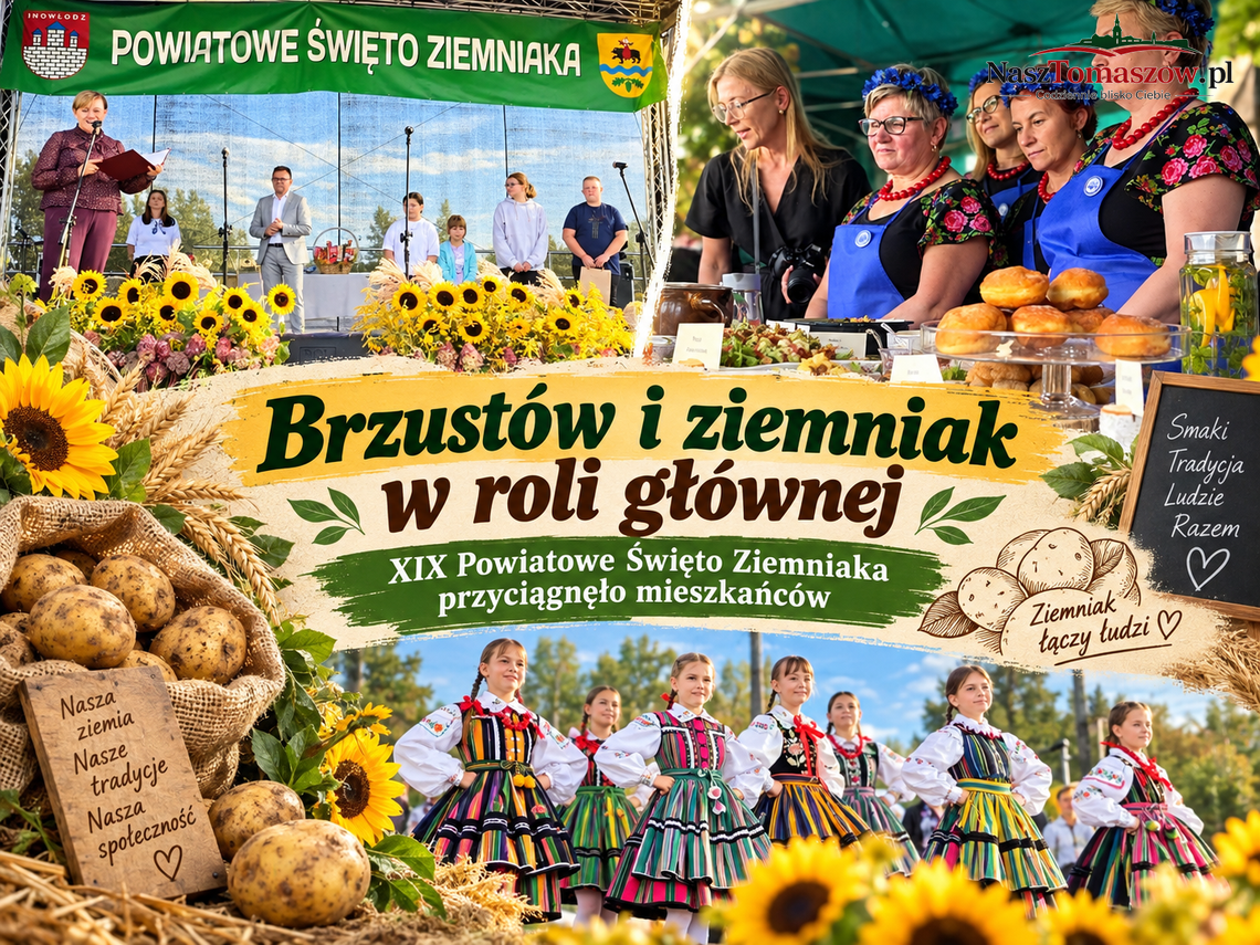 Brzustów i ziemniak w roli głównej. XIX Powiatowe Święto Ziemniaka przyciągnęło mieszkańców