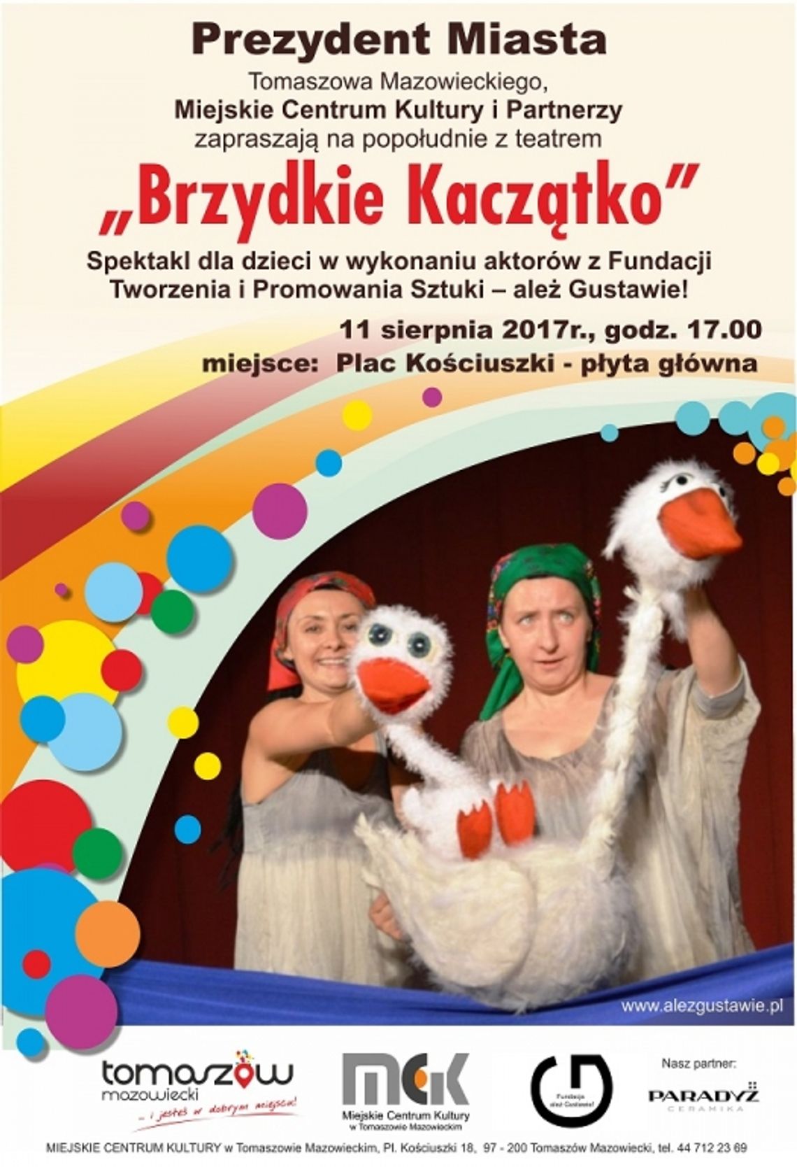 "Brzydkie kaczątko" na pl. Kościuszki "Brzydkie kaczątko" na pl. Kościuszki