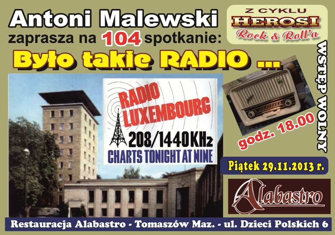 Było takie radio … Radio Luxembourg (LUXY)