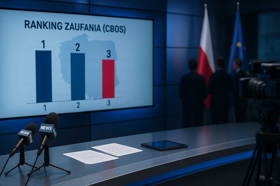 CBOS: Nawrocki liderem rankingu zaufania; na kolejnych miejscach: Sikorski i Kosiniak-Kamysz