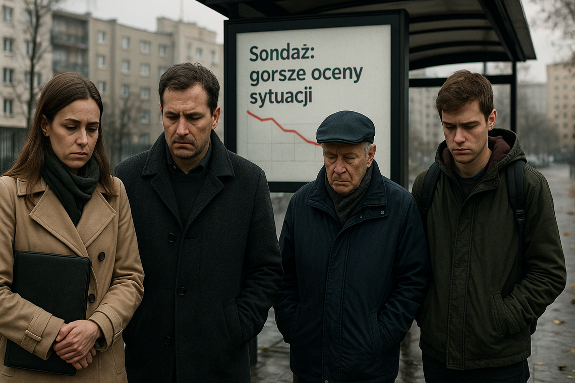 CBOS: w październiku pogorszyły się oceny sytuacji w kraju