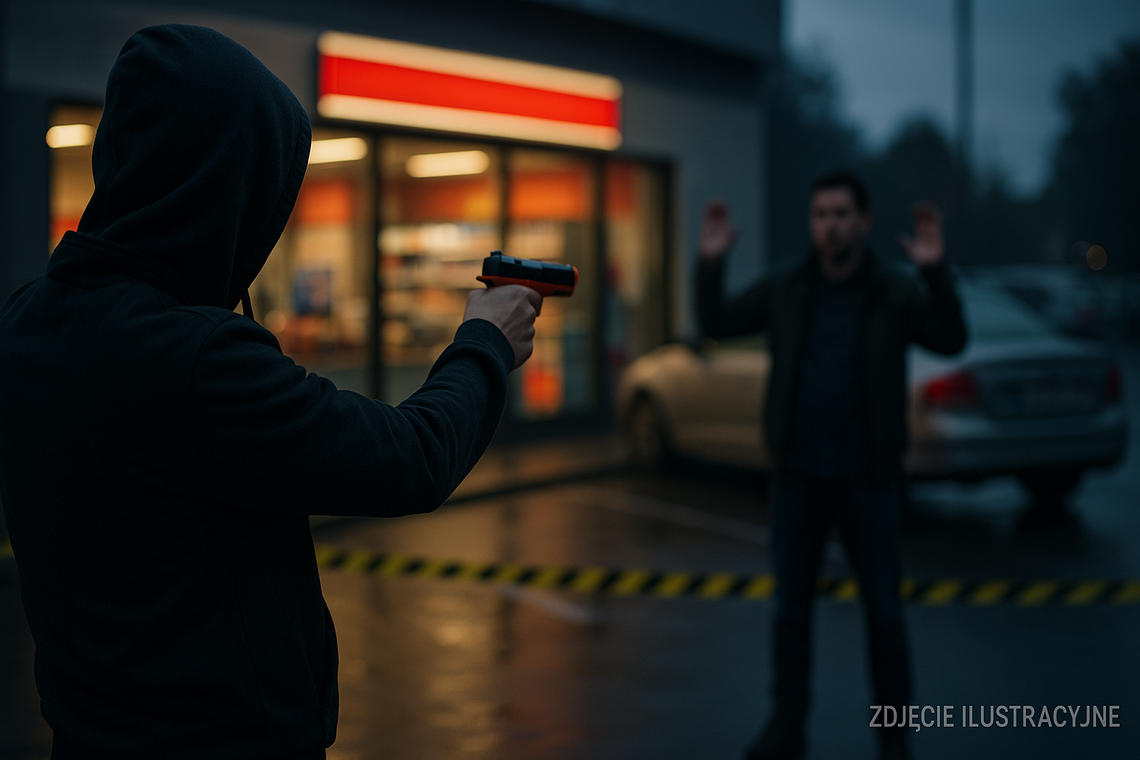 Celował z „zabawki”, a może skończyć w więzieniu. Ostrzegamy: to dalej jest przestępstwo