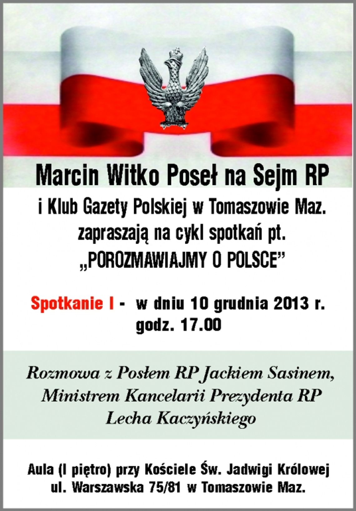 Chcą rozmawiać o Polsce