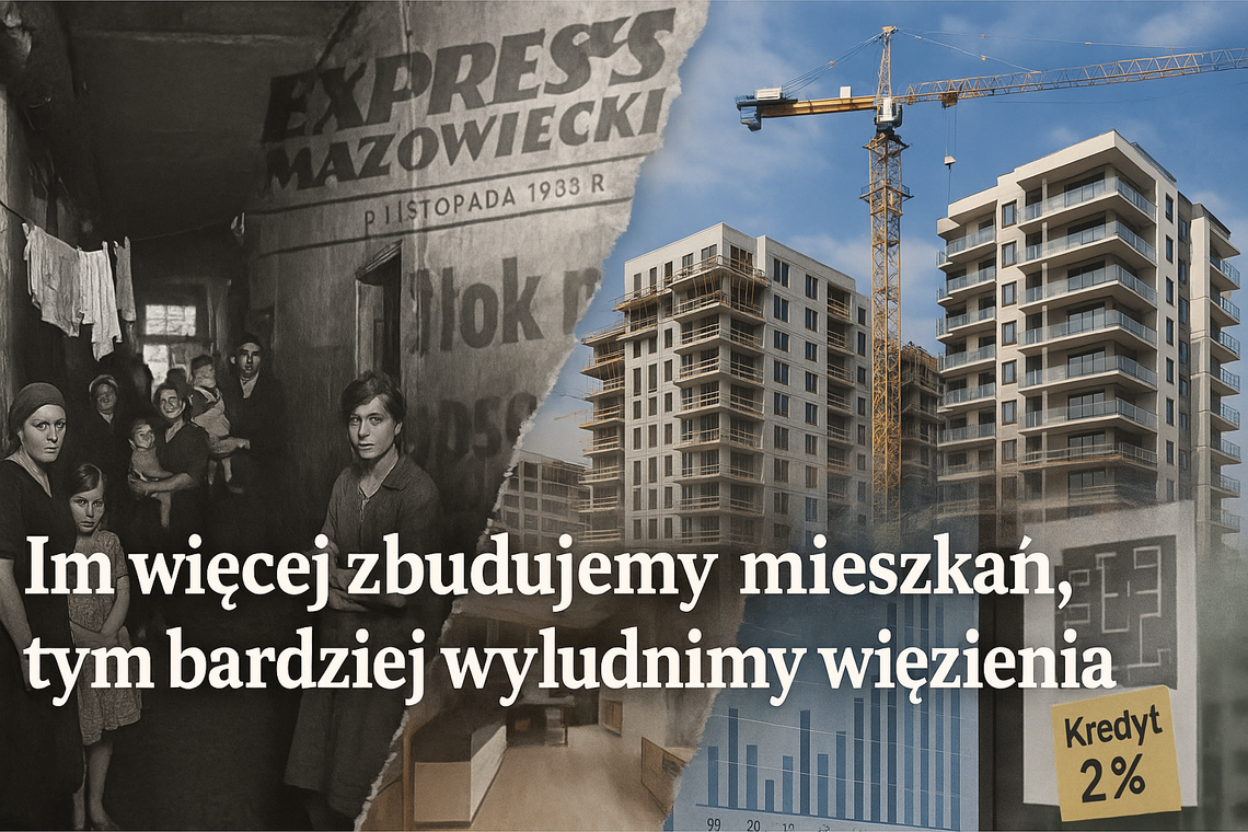 „Ciasnota nie znika: jak tekst z 1933 r. o kwestii mieszkaniowej brzmi dziś zaskakująco aktualnie”