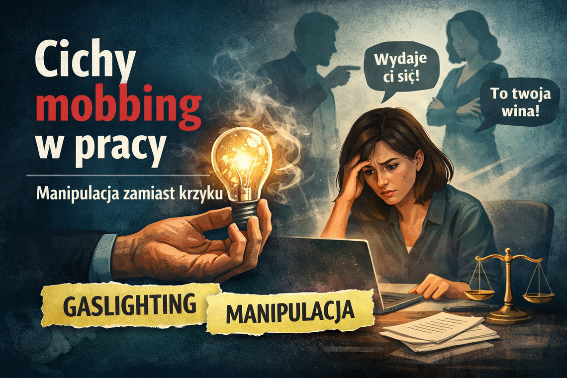 Cichy mobbing w pracy. Ekspertka: dziś to częściej manipulacja niż krzyk