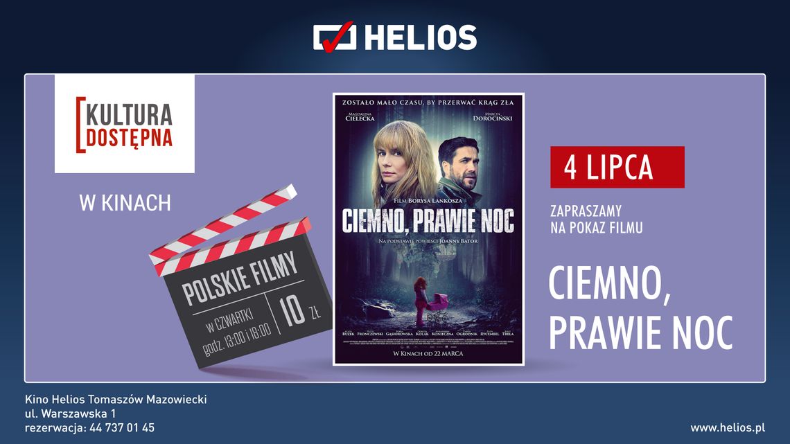 Ciemno, prawie noc Seans z cyklu Kultura Dostępna
