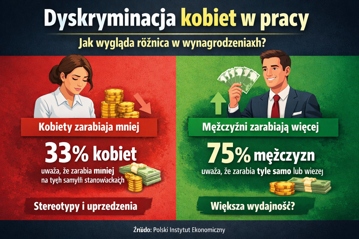 Co piąta kobieta doświadcza dyskryminacji w pracy. Jak wygląda sytuacja w Tomaszowie Mazowieckim