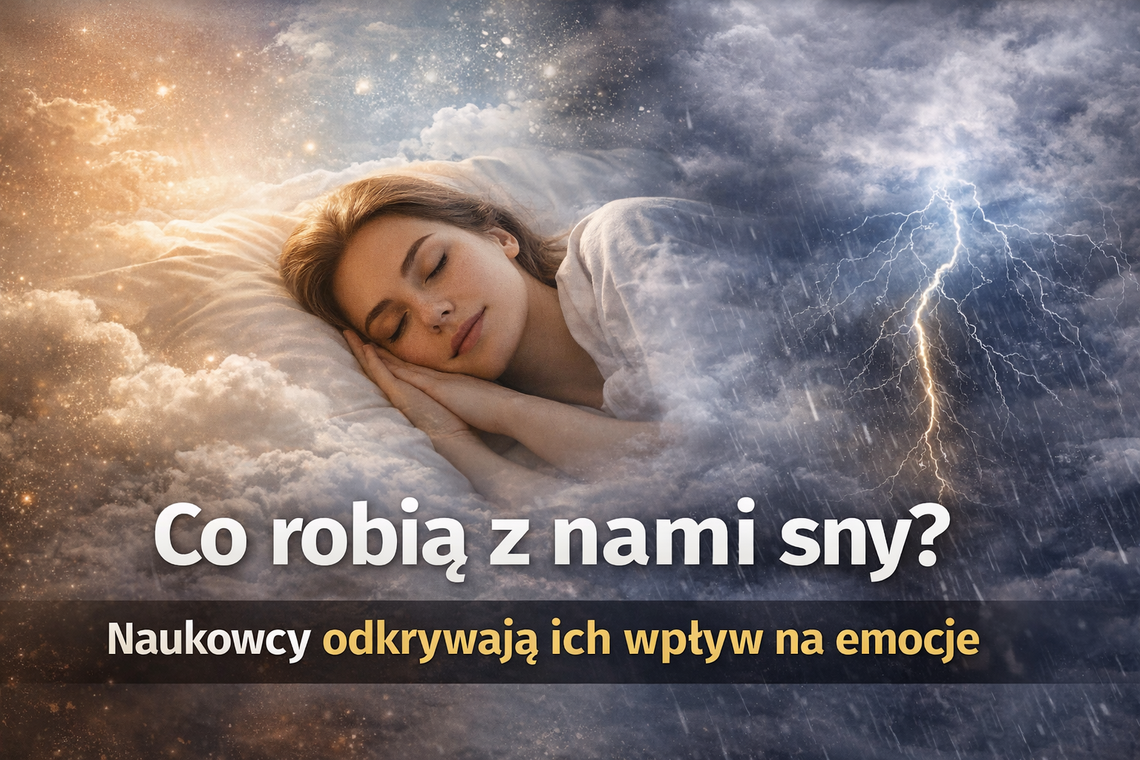 Co robią z nami sny? Naukowcy odkrywają ich wpływ na emocje