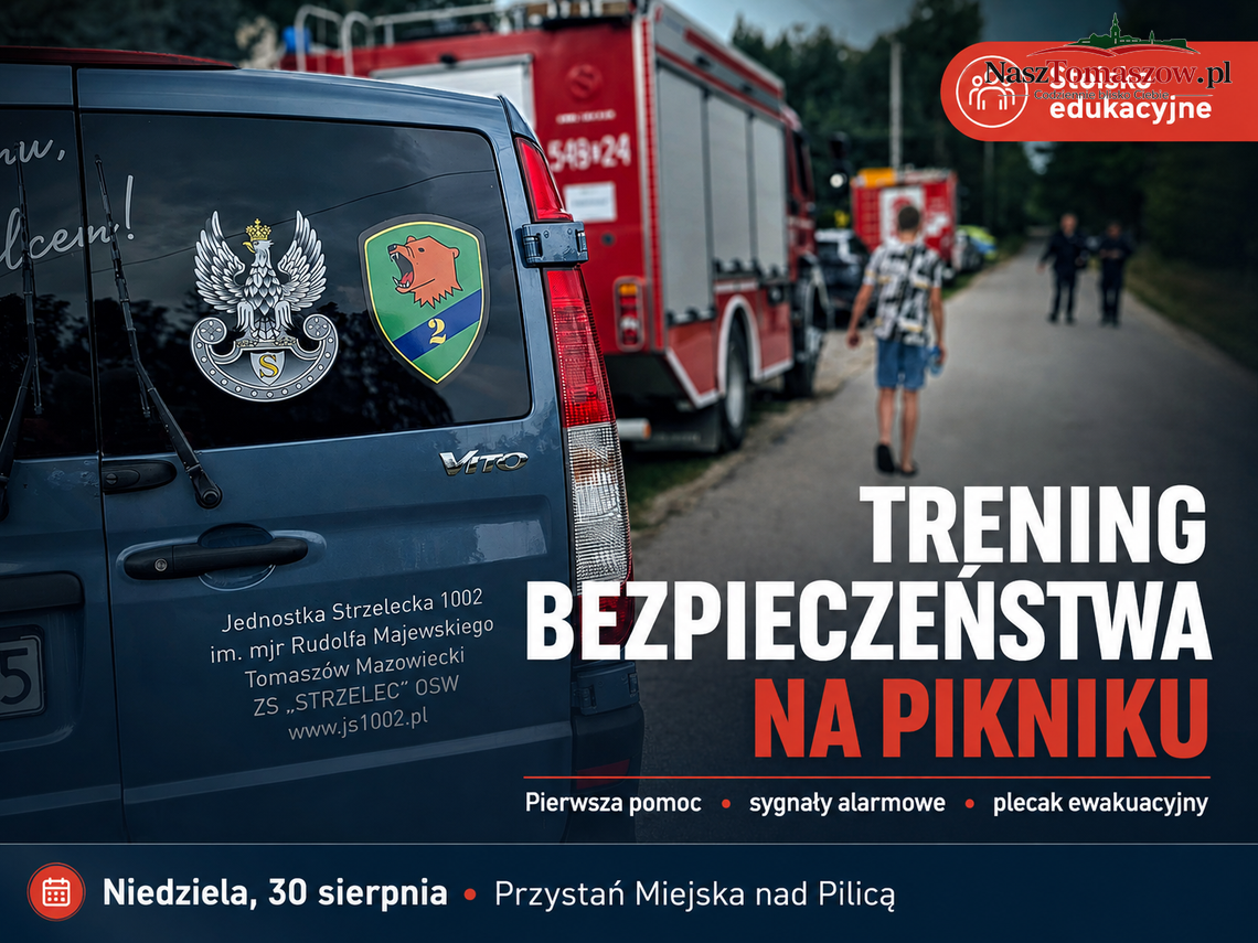 Co zrobisz, gdy zawyje syrena? W niedzielę na Przystani będzie można przećwiczyć to w praktyce Co zrobisz, gdy zawyje syrena? W niedzielę na Przystani będzie można przećwiczyć to w praktyce