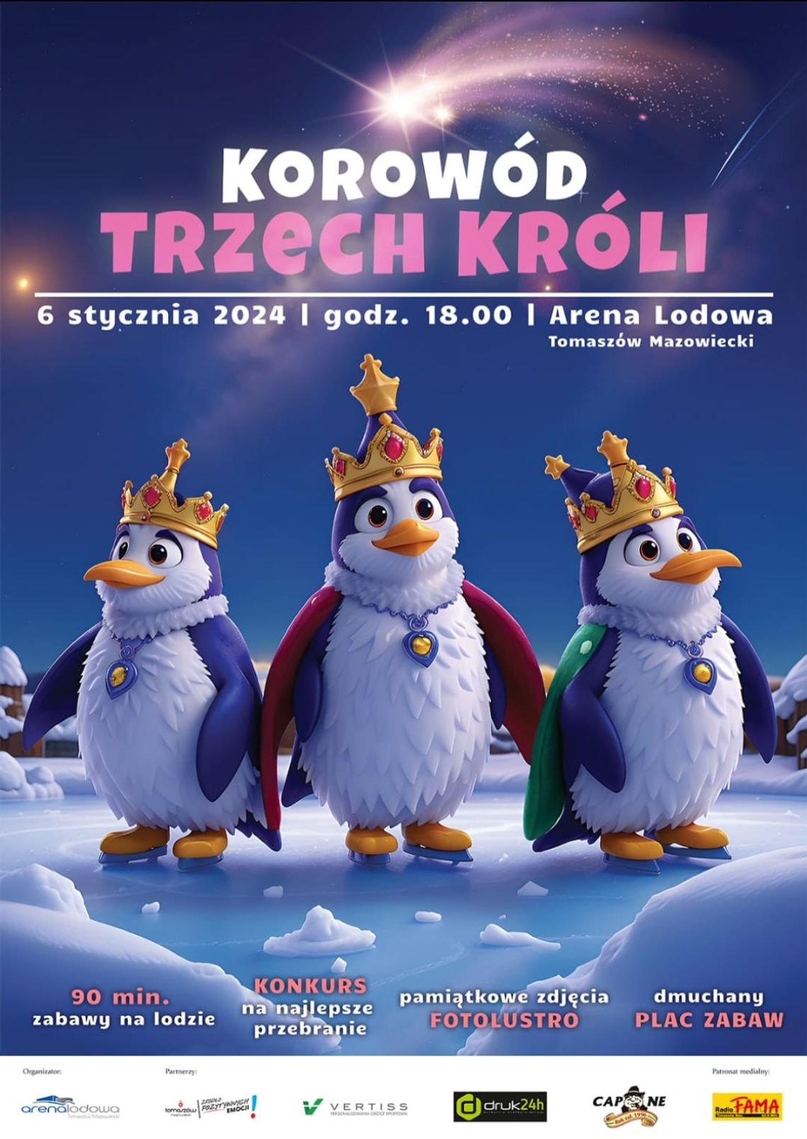 COROCZNY KOROWÓD TRZECH KRÓLI W ARENIE LODOWEJ