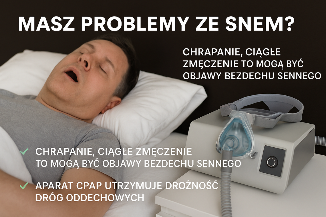 CPAP – skuteczna metoda leczenia bezdechu sennego. Porady ekspertów z Twój Sklep Medyczny CPAP – skuteczna metoda leczenia bezdechu sennego. Porady ekspertów z Twój Sklep Medyczny