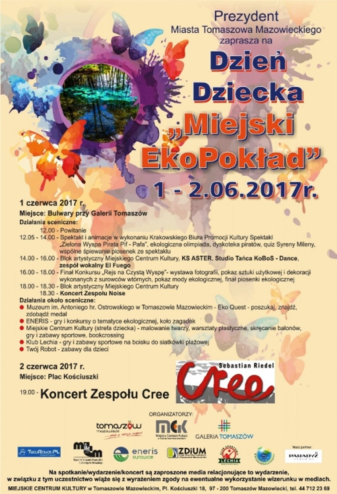 Cree i Sebastian Riedel zagrają w Tomaszowie