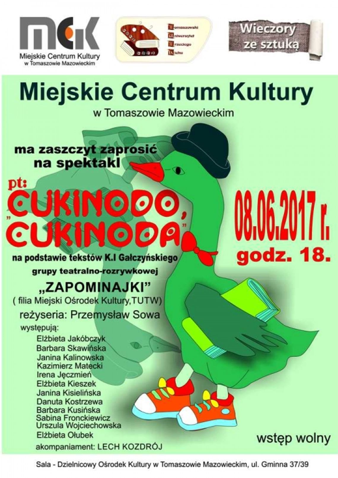 „Cukinodo, Cukinoda"