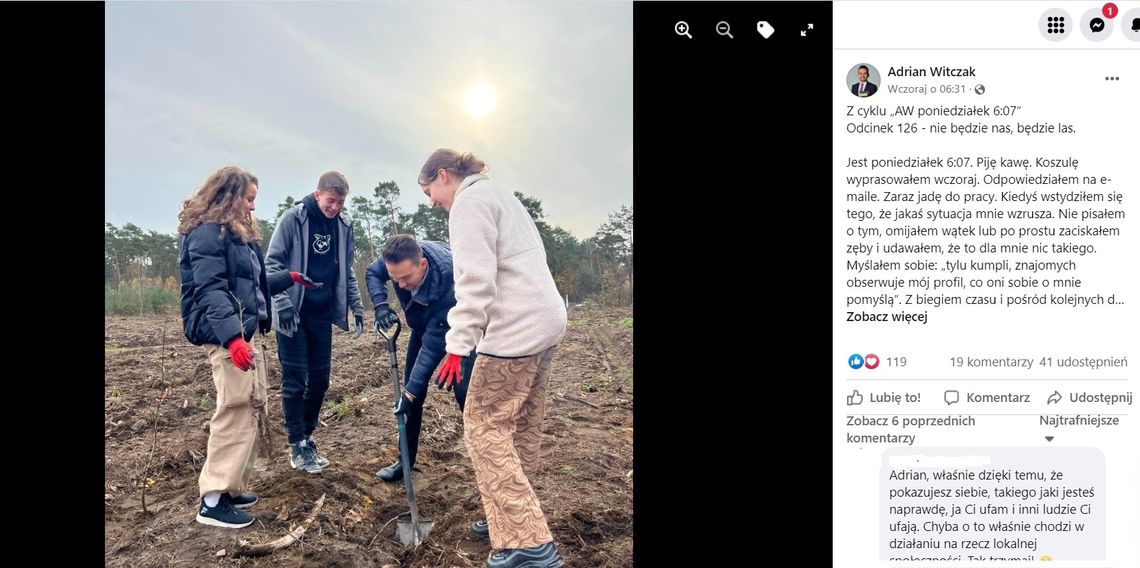 Czego uczy Adrian Witczak? Czy to dobry przykład dla uczniów?