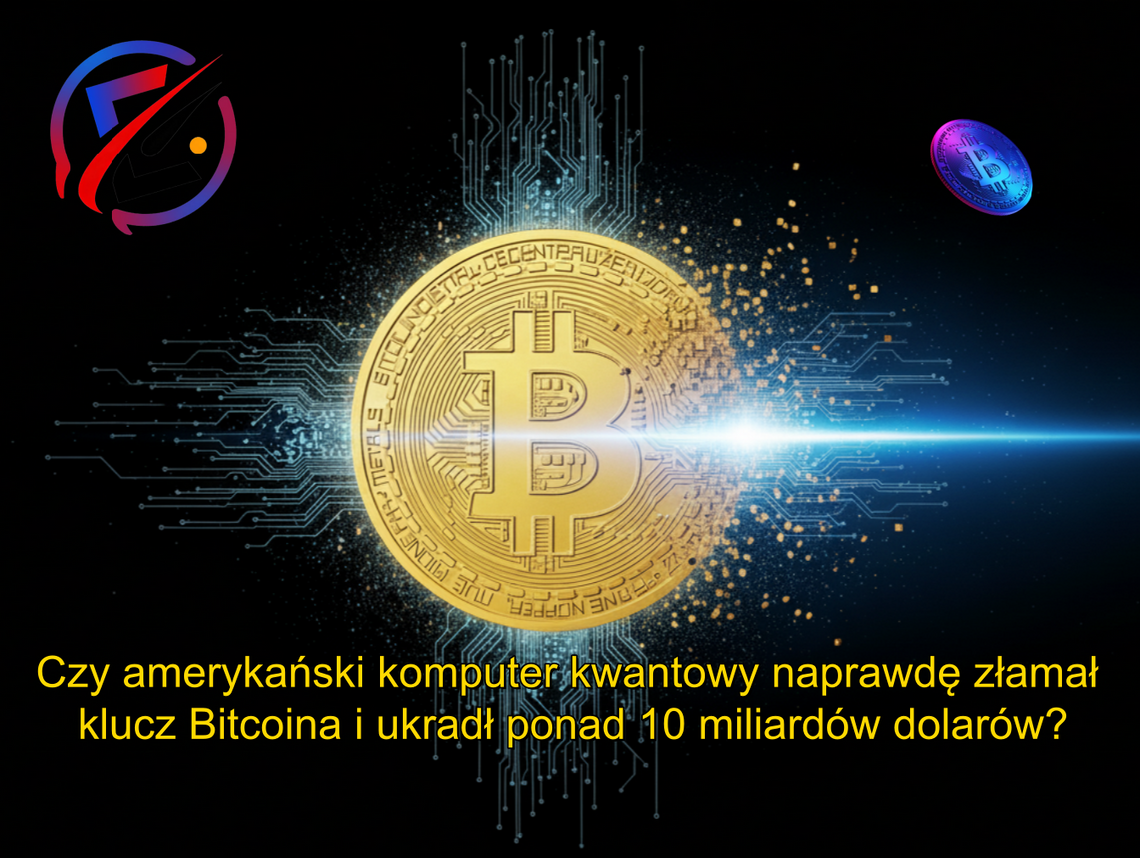 Czy amerykański komputer kwantowy naprawdę złamał klucz Bitcoina i ukradł ponad 10 miliardów dolarów? Czy amerykański komputer kwantowy naprawdę złamał klucz Bitcoina i ukradł ponad 10 miliardów dolarów?