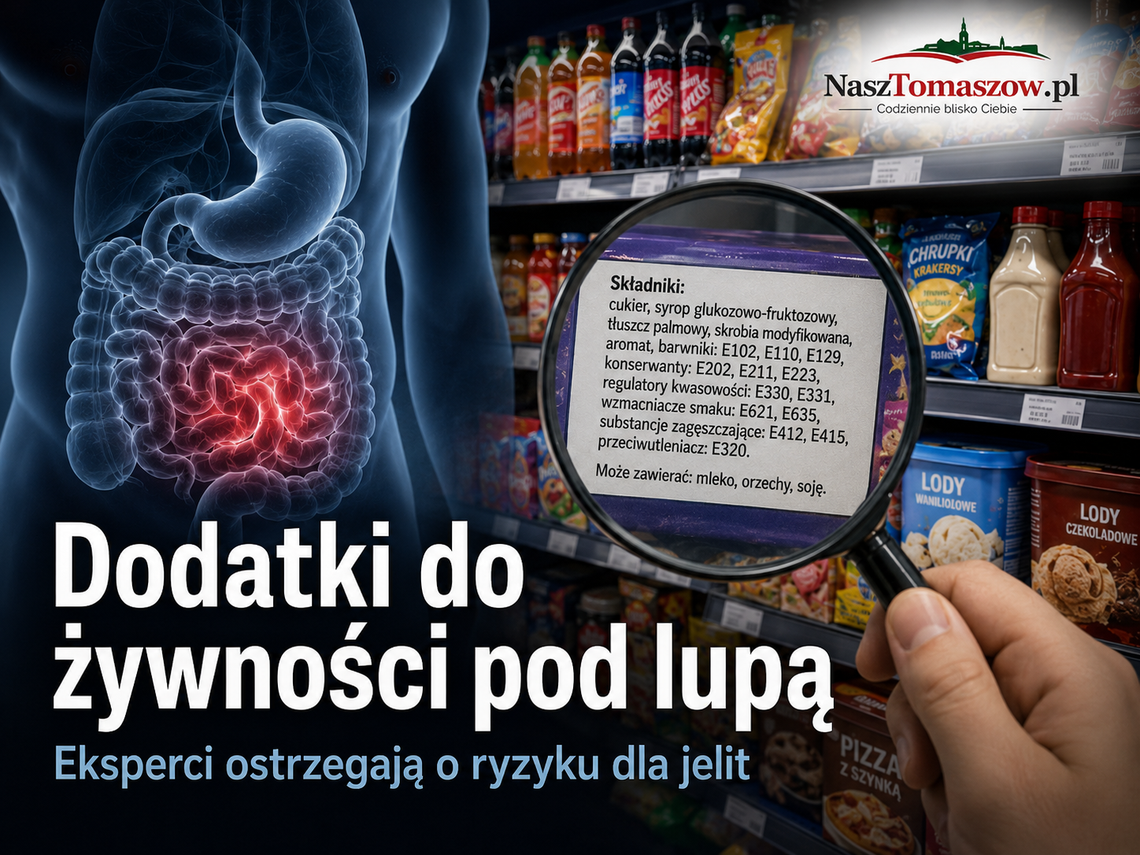 Czy jelita płacą rachunek za żywność z laboratorium? Prof. Rydzewska ostrzega przed dodatkami do jedzenia