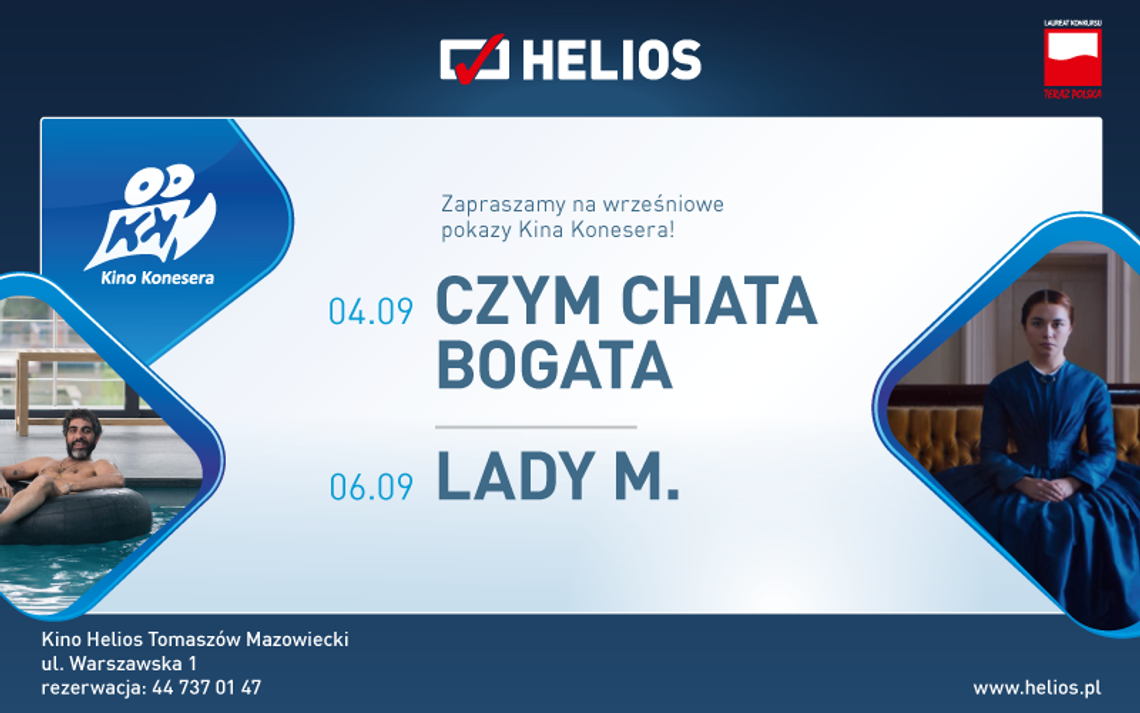 Czym chata bogata i Lady M. w Kinie dla koneserów