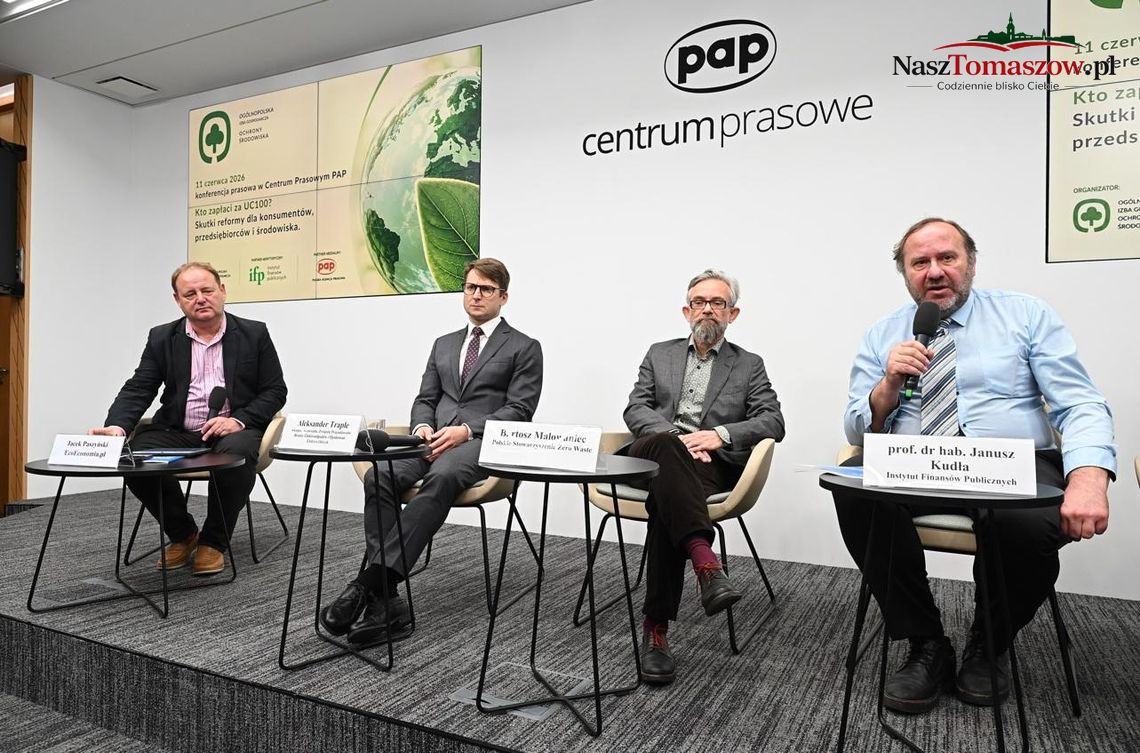 Debata o odpowiedzialności producentów za odpady: eksperci wskazują na ryzyka projektu UC100 i apelują o dalsze konsultacje Debata o odpowiedzialności producentów za odpady: eksperci wskazują na ryzyka projektu UC100 i apelują o dalsze konsultacje