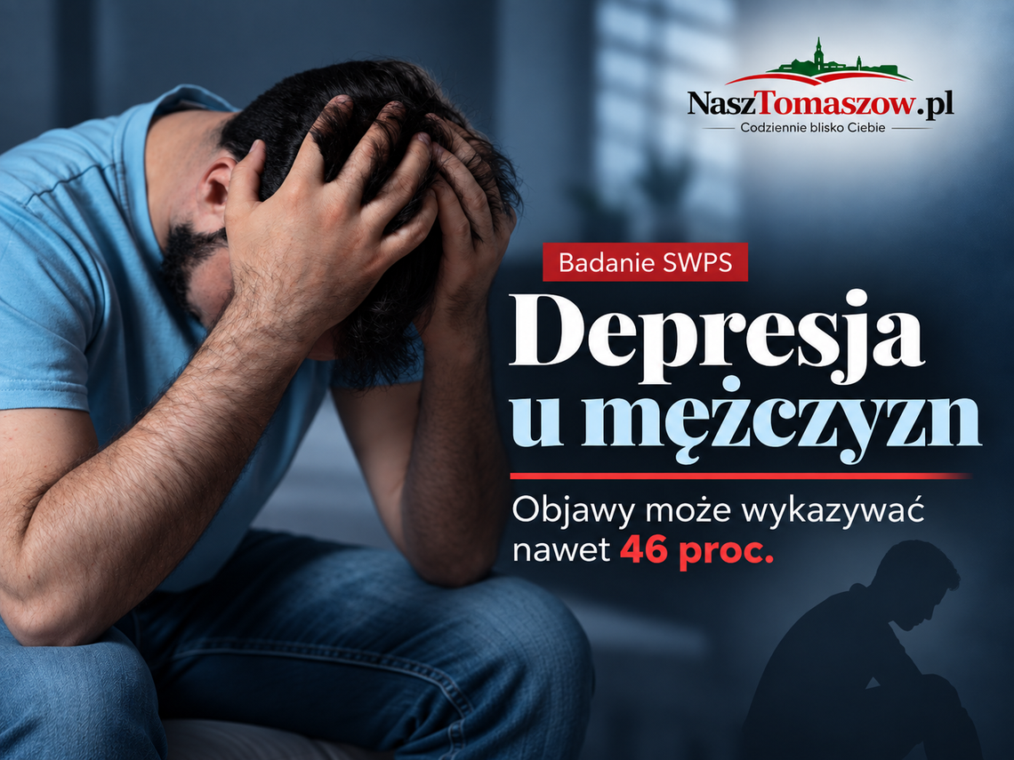 Depresja po męsku nie zawsze wygląda jak smutek. Objawy może mieć nawet 46 proc. mężczyzn