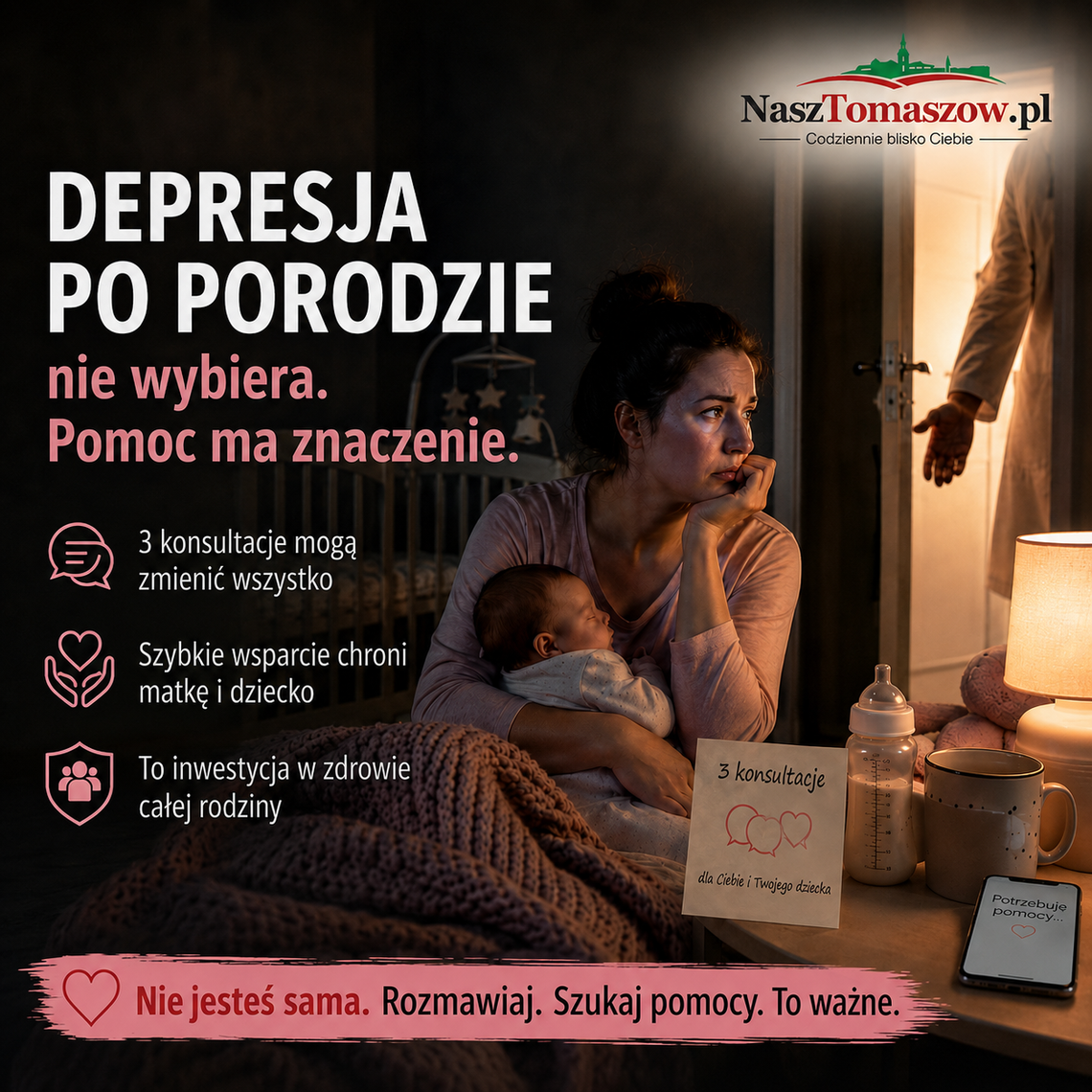 Depresja po porodzie. Tysiące kobiet zostają z nią same, choć wystarczyłyby trzy szybkie konsultacje