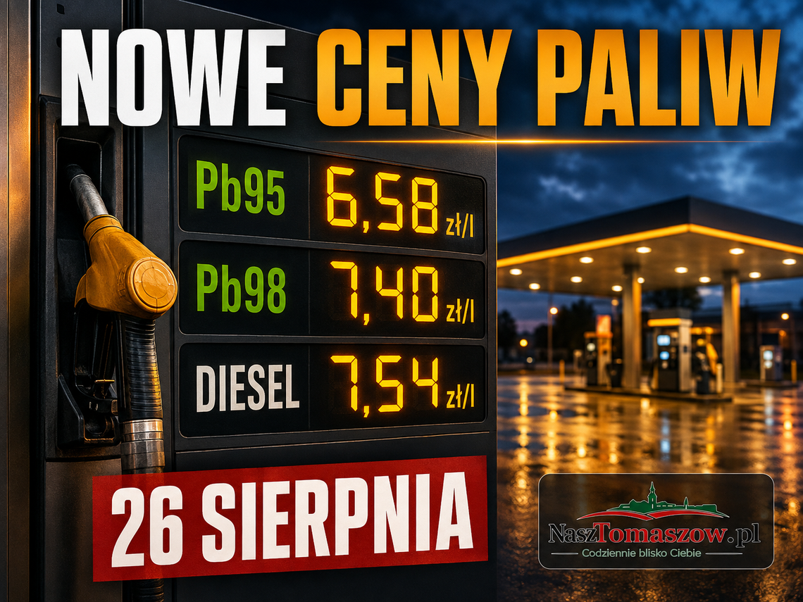 Diesel tanieje o 7 groszy, benzyna drożeje. Nowe maksymalne ceny paliw