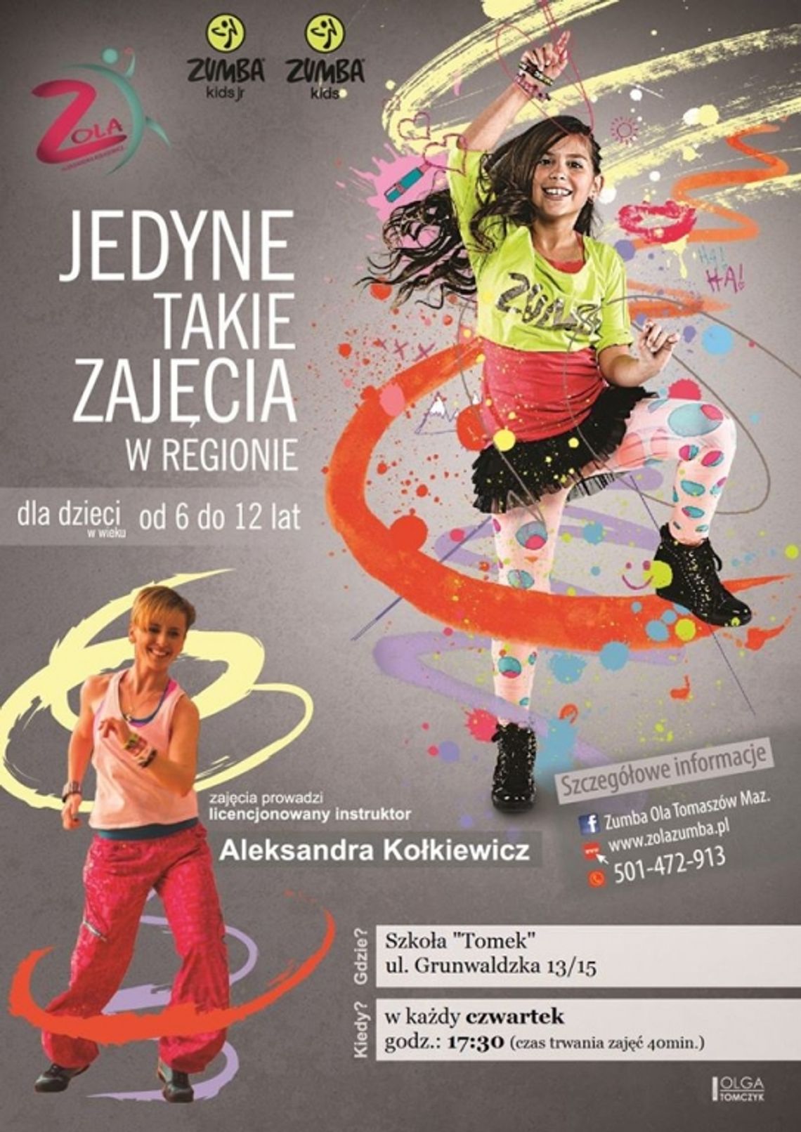 Dlaczego dzieci uwielbiają Zumba Kids+Kids Jr?