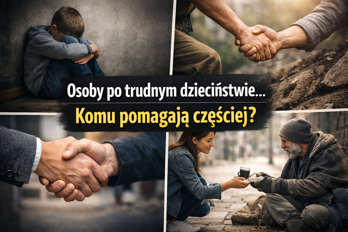 Dlaczego niektórzy pomagają obcym bardziej niż rodzinie? Naukowcy znaleźli odpowiedź Dlaczego niektórzy pomagają obcym bardziej niż rodzinie - Naukowcy znaleźli odpowiedź