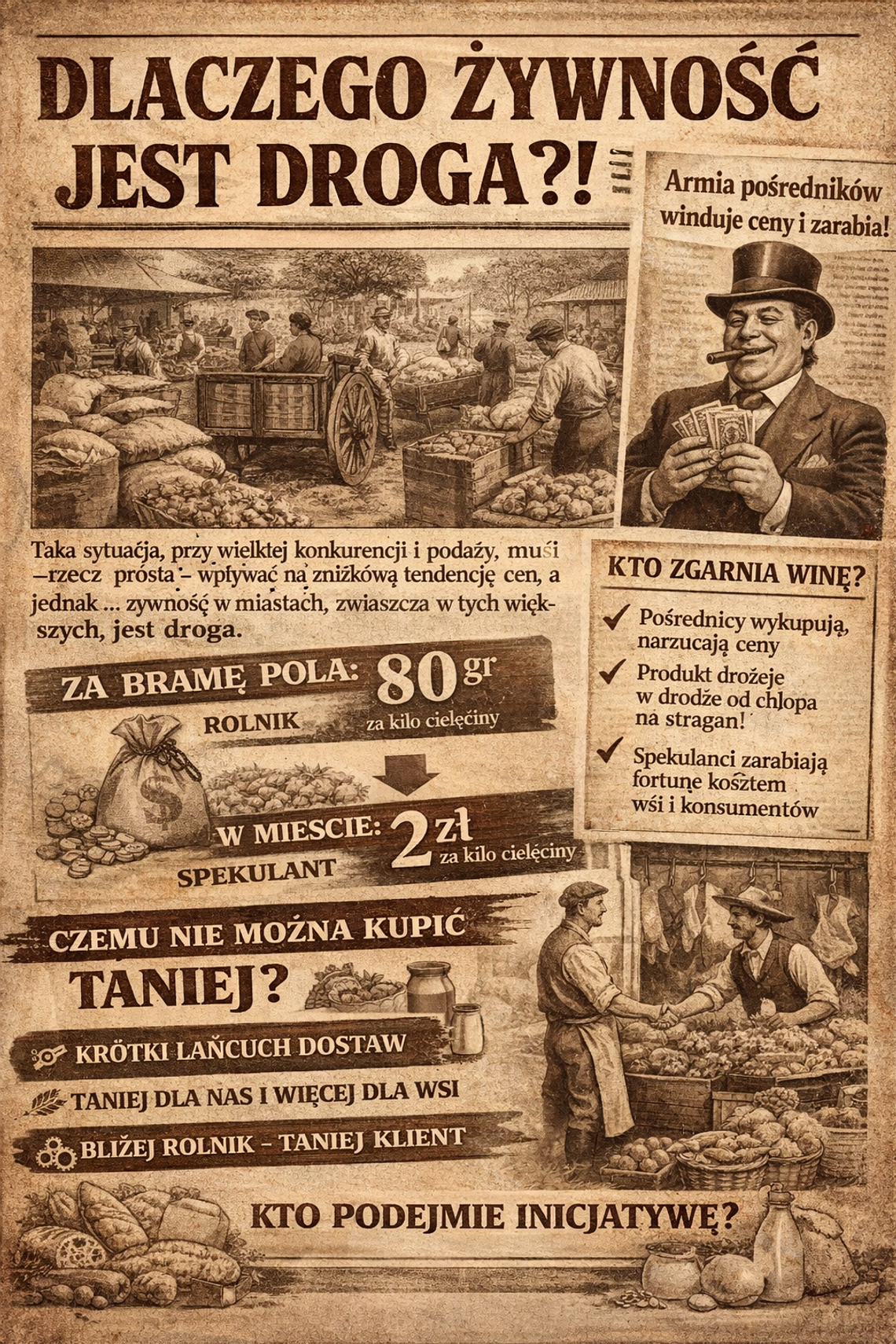 Dlaczego przepłacamy za żywność Dlaczego przepłacamy za żywność