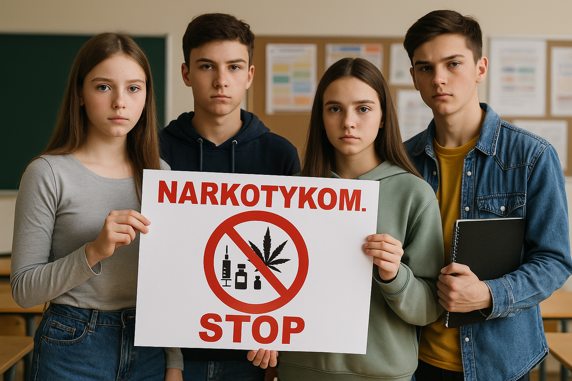 Dlaczego szkoły mówią o „problemie, którego nie widać w statystykach” narkotyki w tomaszowskich szkołach