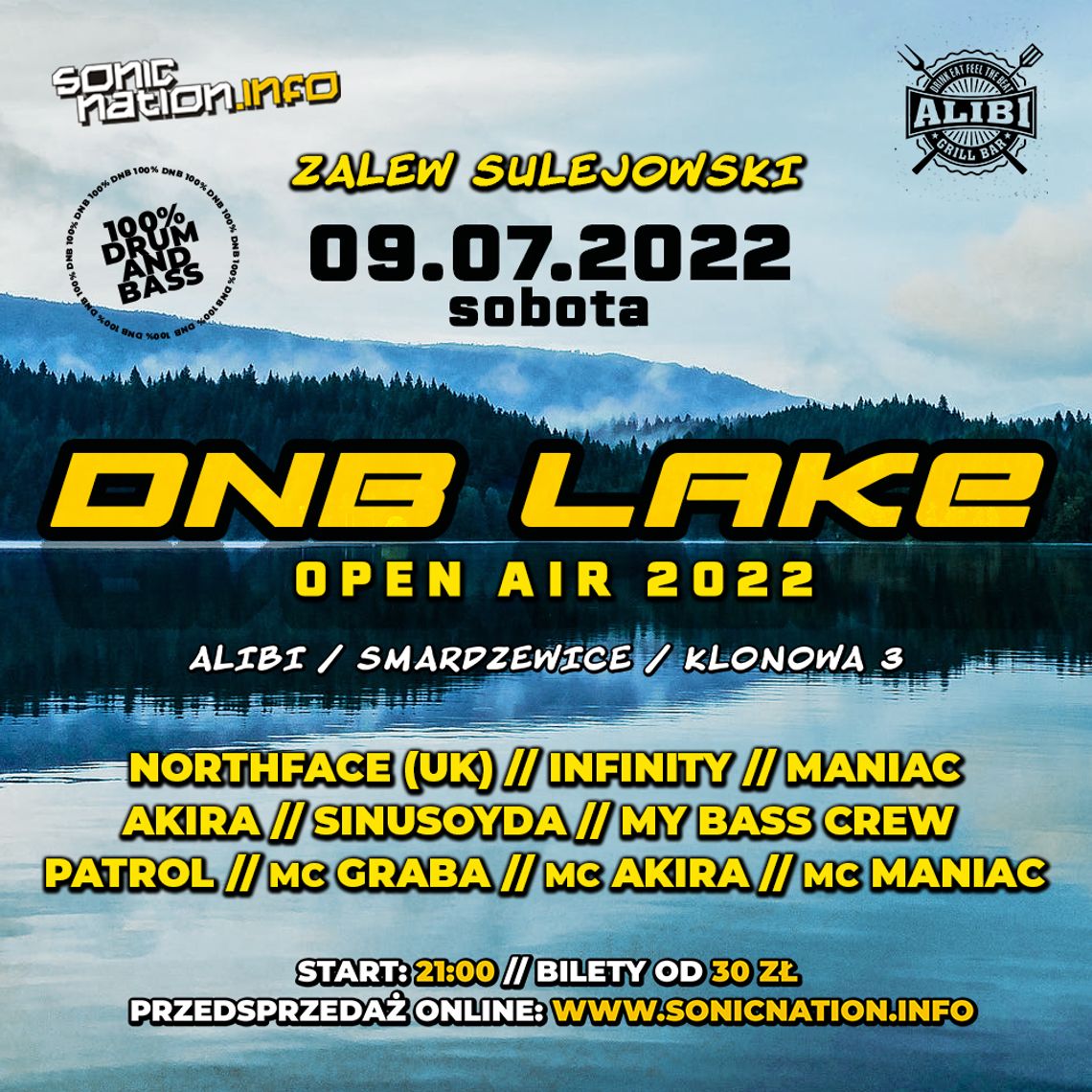 DNB LAKE 2022 / 09.07 / Zalew Sulejowski / ALIBI