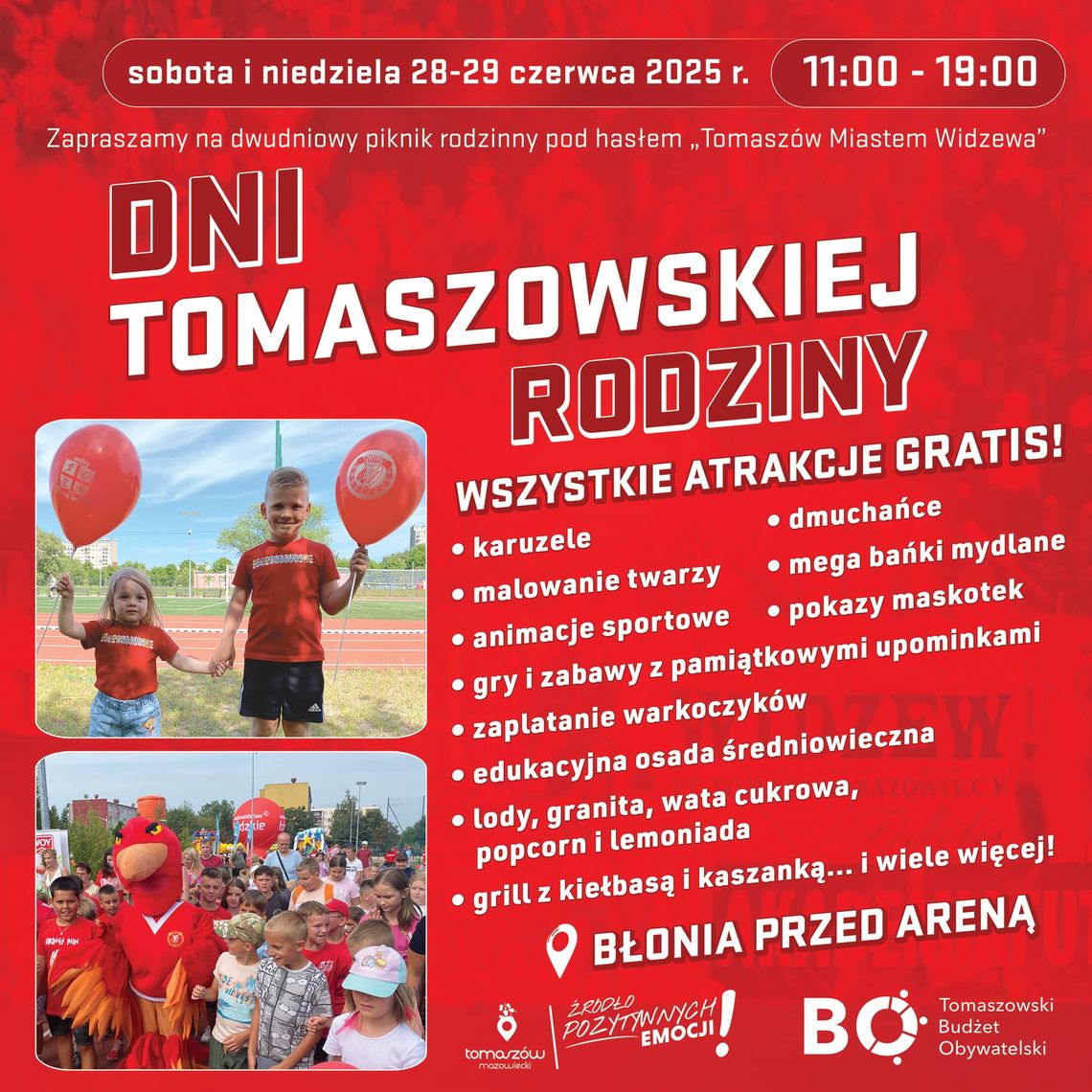 Dni Tomaszowskiej Rodziny – dwudniowy piknik na tomaszowskich błoniach