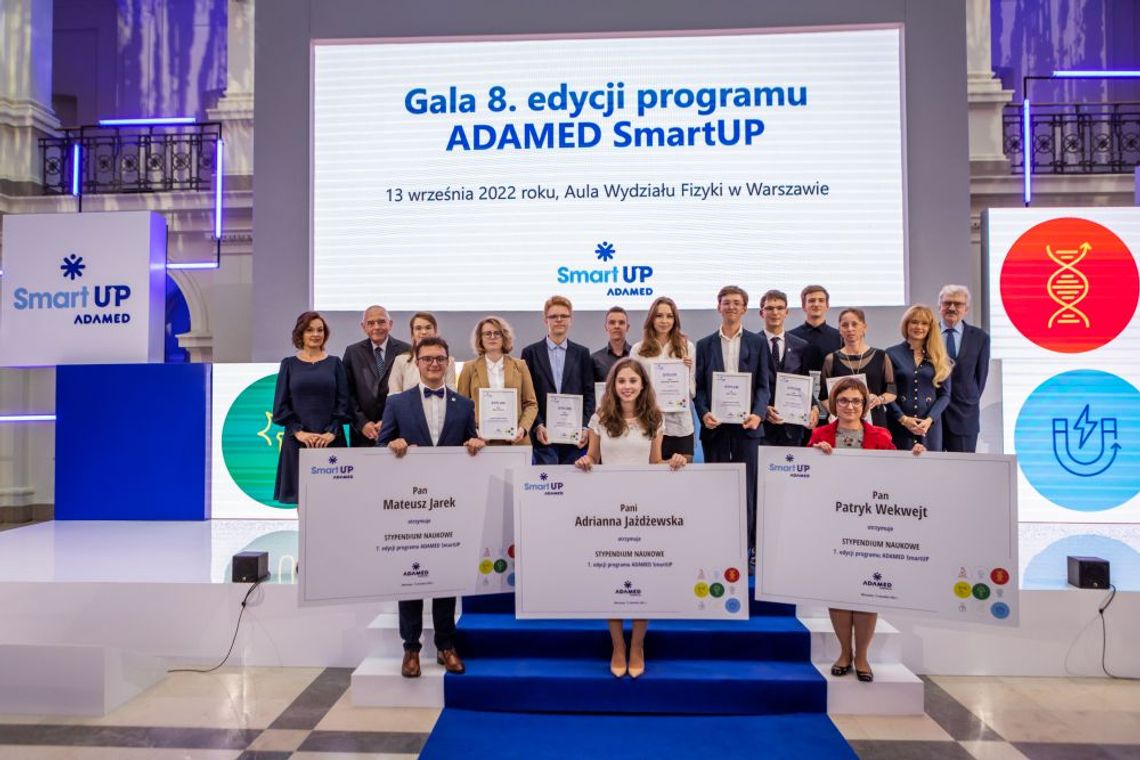 Do nich należy przyszłość nauki –  znamy tegorocznych laureatów i stypendystów ADAMED SmartUP