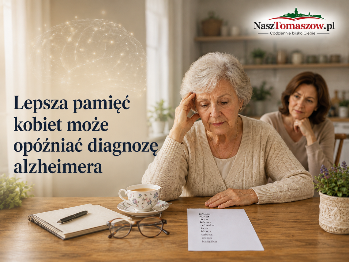 Dobra pamięć kobiet może opóźniać diagnozę alzheimera. Naukowcy: testy mogą nie widzieć choroby na czas