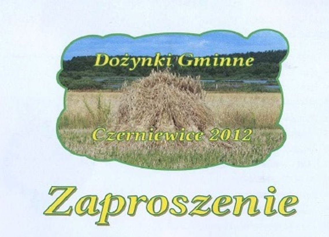 Dożynki gminne w Czerniewicach
