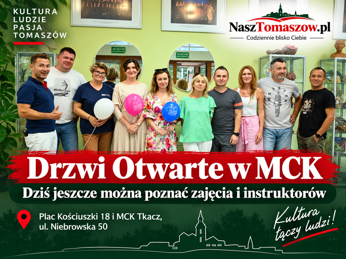 Drzwi Otwarte w MCK. Dziś jeszcze można poznać zajęcia i instruktorów