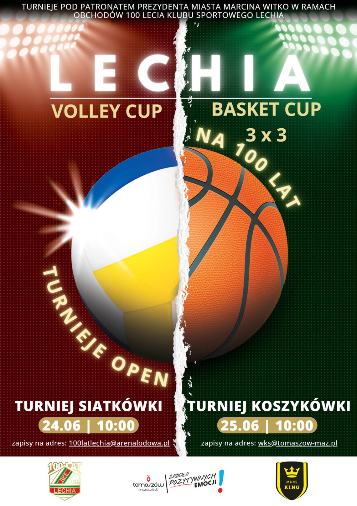 Dwa turnieje na 100-lecie KS Lechia