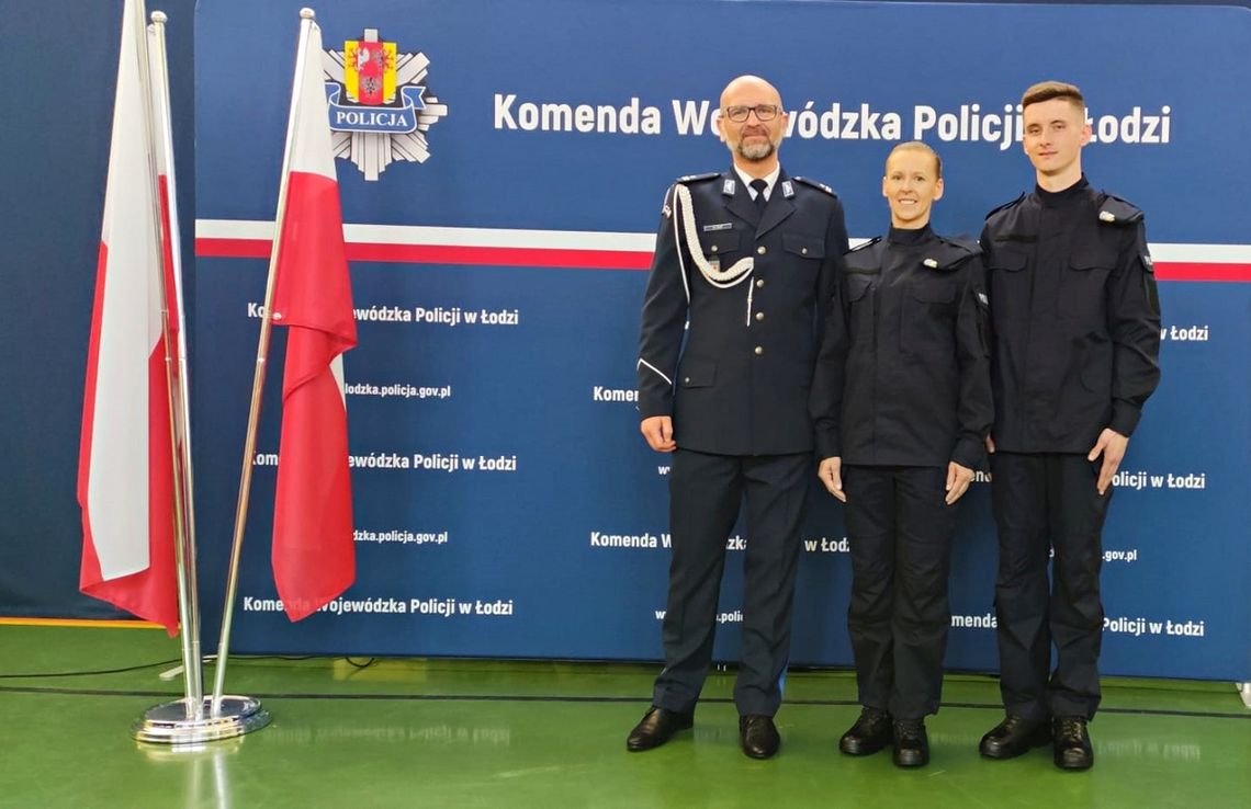 Dwoje młodych policjantów zasili tomaszowską komendę Policji