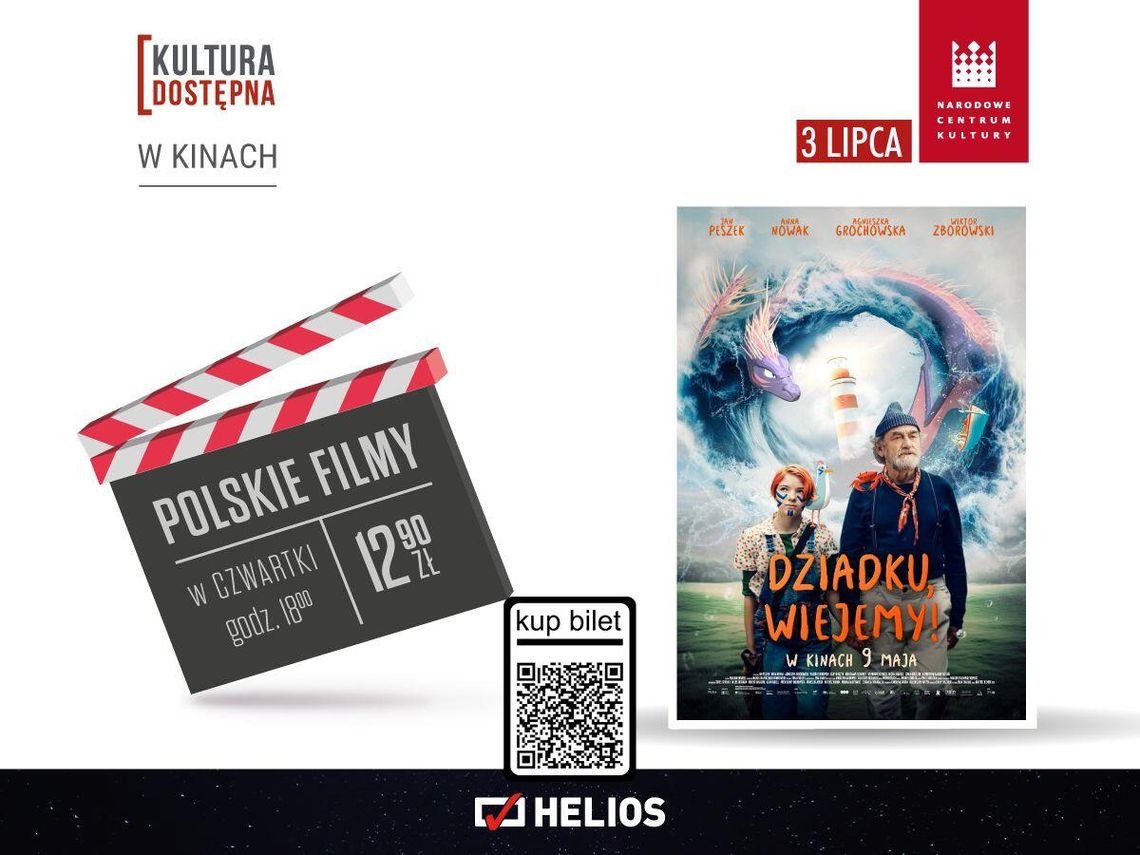 „Dziadku wiejemy”  w ramach cyklu Kultura Dostępna