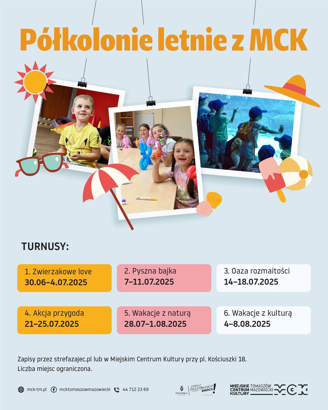 Dzieci z Tomaszowa, jak co roku, będą mieć półkolonie. Atrakcji nie zabraknie