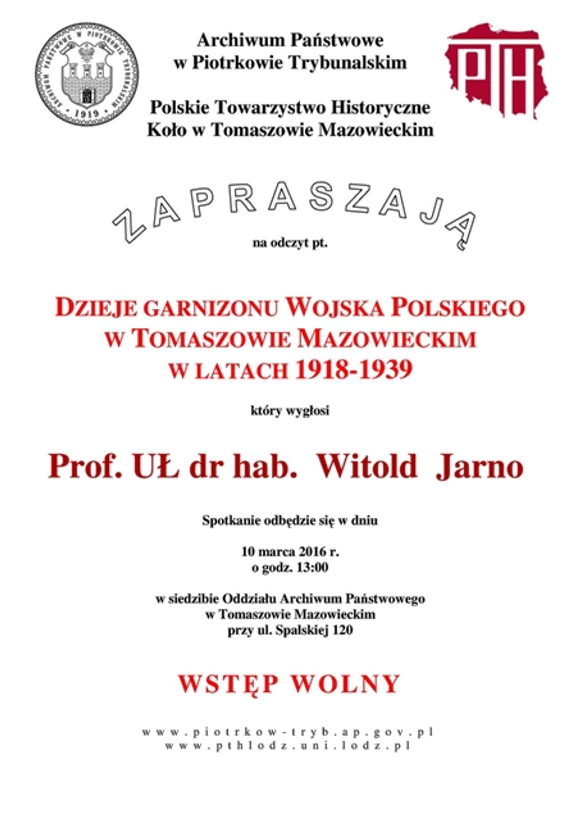 Dzieje garnizonu Wojska Polskiego w Tomaszowie Mazowieckim w latach 1918-1939
