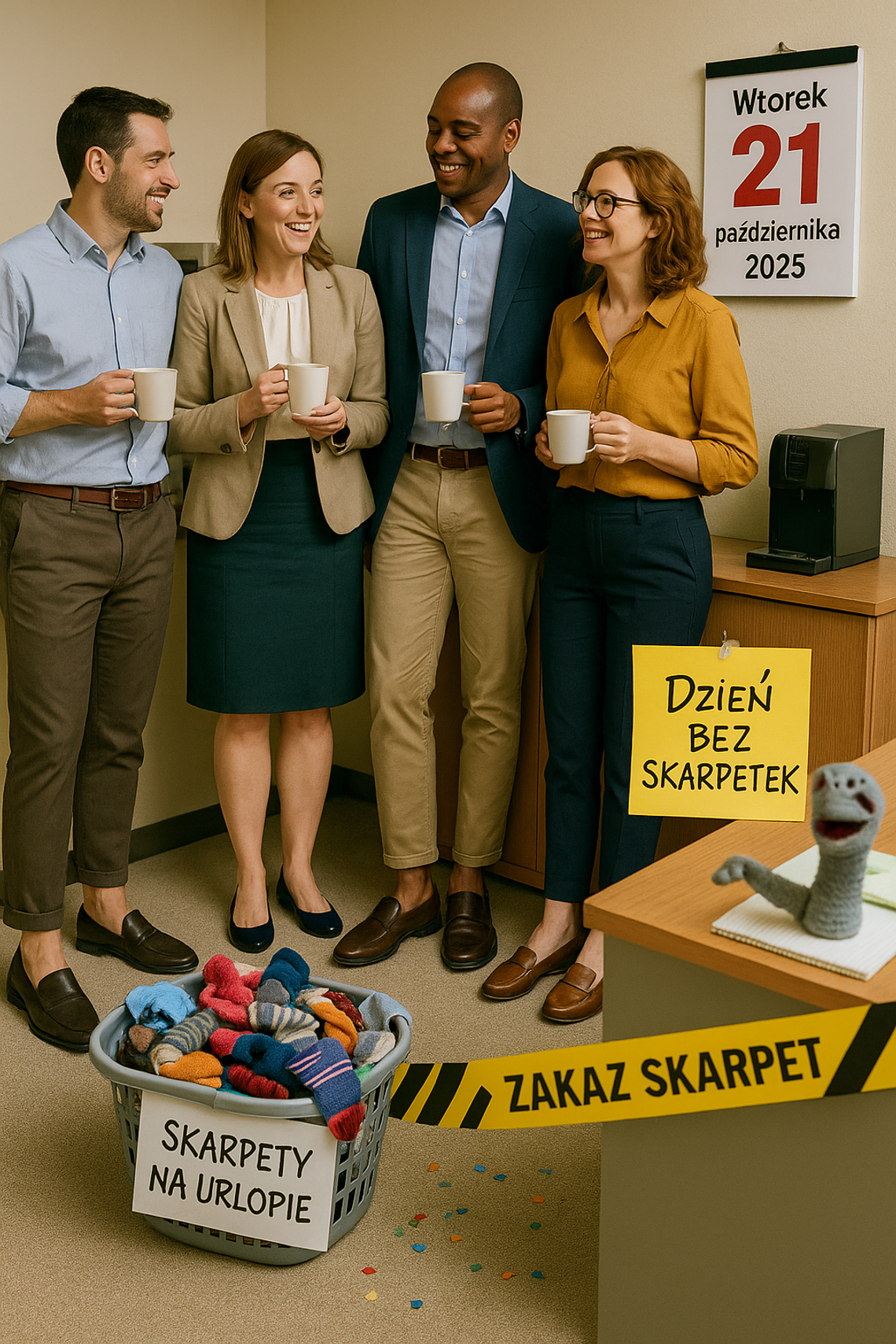 Dzień Bez Skarpetek — święto lekkości i buntu przeciw uciskającym ściągaczom Dzień Bez Skarpetek — święto lekkości i buntu przeciw uciskającym ściągaczom