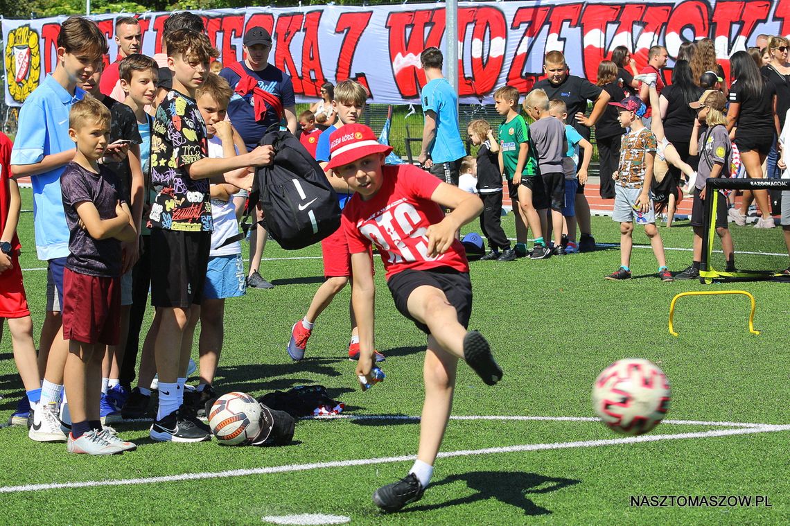 Dzień Dziecka z Widzewskim charakterem zgromadził prawdziwe tłumy