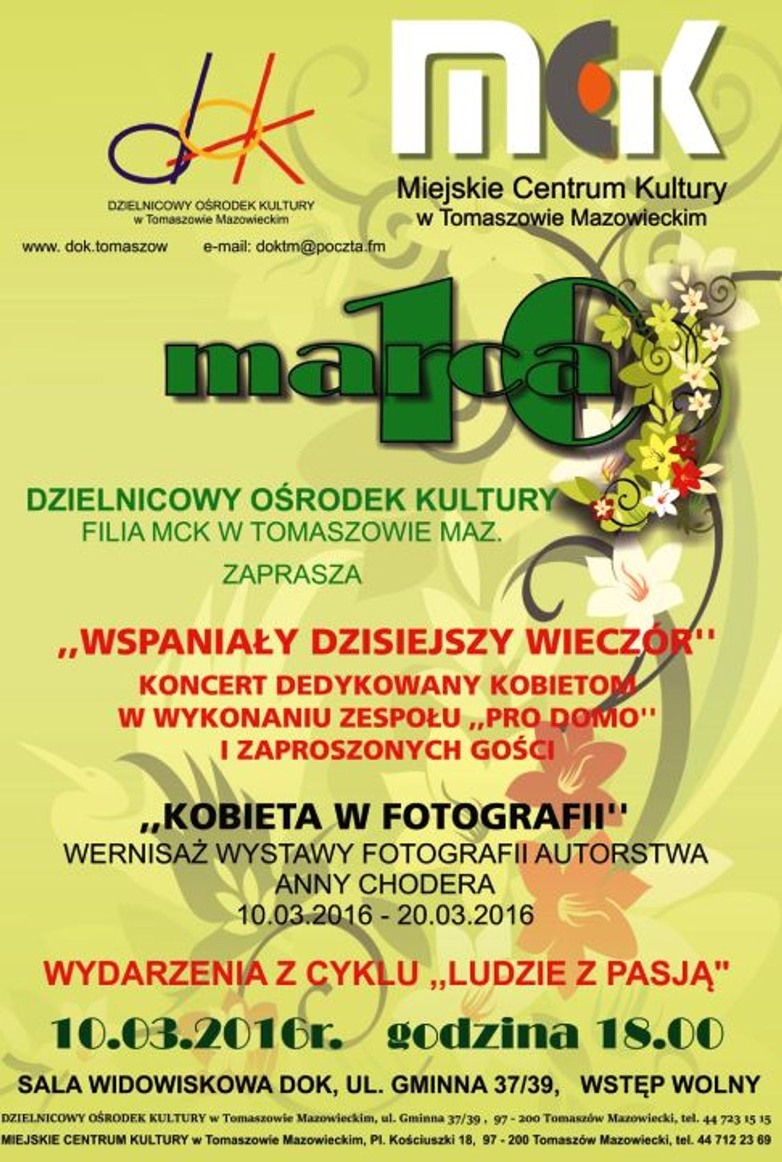 Dzień Kobiet w DOK-u Dzień Kobiet w DOK-u